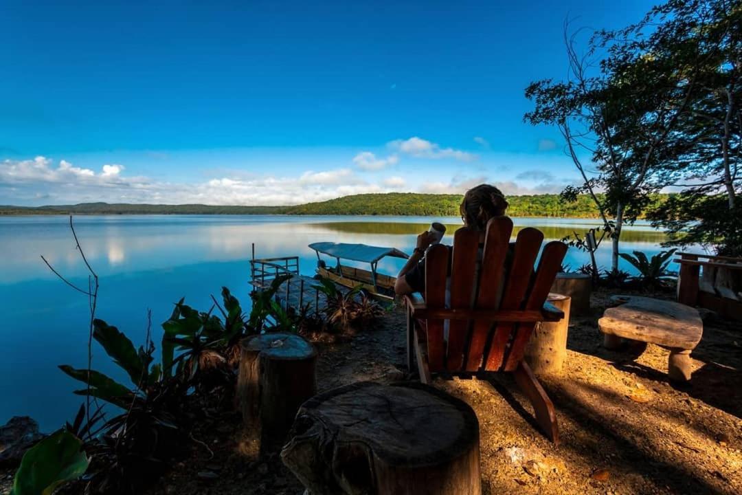 Ecolodge El Sombrero Laguna Yaxha Eksteriør bilde