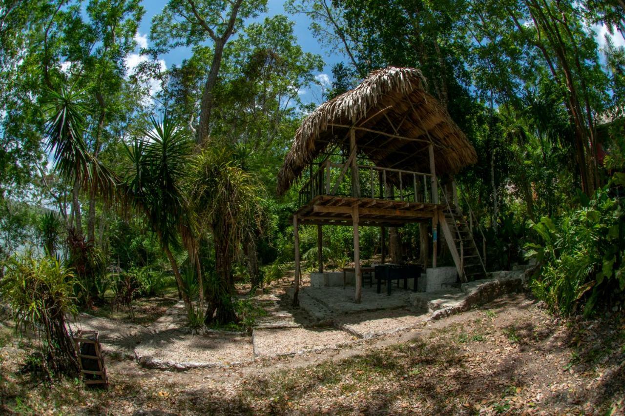 Ecolodge El Sombrero Laguna Yaxha Eksteriør bilde