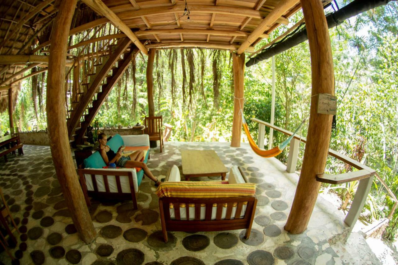 Ecolodge El Sombrero Laguna Yaxha Eksteriør bilde